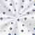 Saco Transparente Decorado - 15x22cm - Olho Grego - 100 unidades - Cromus - Rizzo Embalagens - Imagem 1