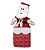 Papai Noel com Som e Movimento na Chaminé 25cm - 01 unidade - Cromus Natal - Rizzo - Imagem 1