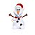 Olaf em Pelúcia 25cm Natal Disney - Cromus Natal - Rizzo - Imagem 1