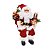 Noel Sentado com Urso Vermelho e Branco 25cm  - 01 unidade - Cromus Natal - Rizzo - Imagem 1