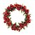 Mini Guirlanda Frutos Vermelho 10cm - 01 unidade - Cromus Natal - Rizzo - Imagem 1