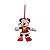 Minnie de Pelúcia Roupa Vermelha 15cm - 01 unidade - Natal Disney - Cromus Natal - Rizzo Embalagens - Imagem 1