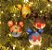 Kit Bolas Pluto Pateta Pato Donald e Mickey 8cm - 04 unidades Natal Disney - Cromus - Rizzo - Imagem 1