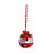Enfeite para Pendurar Guizo Azevinho - Vermelho - 5cm - 6 unidades - Cromus - Rizzo - Imagem 1