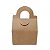 Caixa Sacolinha AS5 (6cm x 8cm x 8cm) Kraft 10 unidades Assk Rizzo Embalagens - Imagem 1