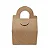 Caixa Sacolinha AS5 (6cm x 8cm x 8cm) Kraft 10 unidades Assk Rizzo Embalagens - Imagem 3