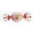 Papel Trufa 14,5x15,5cm - Sabores  Morango - 100 unidades - Cromus - Imagem 1