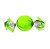 Papel Trufa 15x16cm - Neon Verde - 75 unidades - Cromus - Imagem 1
