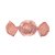 Papel Trufa 14,5x15,5cm - Liso Coral - 100 unidades - Cromus - Imagem 1