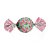 Papel Trufa 14,5x15,5cm - Liberty Verde - 100 unidades - Cromus - Imagem 1