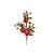 Galho Folhas e Frutas - Vermelho - 47 cm - 1 unidade - Cromus  - Rizzo - Imagem 1