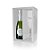 Caixa Mini Champanhe e Taça (20,5cm x 13cm x 6cm) Branca 5 unidades Assk - Imagem 1