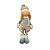Boneco Decorativo Em Pé de Natal - Azul/Cinza - 50cm - 1 unidade - Rizzo - Imagem 1