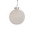 Bola de Natal Decorada - Translucida - 10cm - 3 unidades - Rizzo - Imagem 1