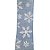 Fita Decorativa de Natal - Azul - 6.3cm x 10m - 1 unidade - Rizzo - Imagem 2
