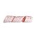 Fita Decorativa Aramada de Natal - Rosa/Branco - 6.3cm x 9.14m - 1 unidade - Rizzo - Imagem 1