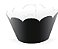Mini Wrapper Mini Cupcake - Preto - 3cm x 14,5cm - 12 unidades - Nc Toys - Imagem 1
