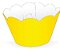 Mini Wrapper Mini Cupcake - Amarelo - 3cm x 14,5cm - 12 unidades - Nc Toys - Imagem 1