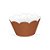 Wrapper Cupcake Tradicional - Marrom - 5cm x 22cm - 12 unidades - Nc Toys - Imagem 1