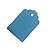 Tag Azul com Furo 10un - Rizzo - Imagem 1