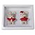 Caixa Urso P - 2 cavidades - Branca - 5 Unidades - Crystal - Rizzo - Imagem 1