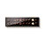 Caixa 20 Doces Retangular Preto com Tampa Cristal - 10 unidades - 39x9,5x4cm - Cromus Profissional - Imagem 1