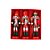 Conjunto Soldadinhos de Chumbo - Madeira -  12 cm - 3 unidades - Rizzo - Imagem 1