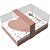 Caixa Ovo de Colher Coração de 250g - Classic Rose Gold Cód 2997 - 05 unidades - Ideia Embalagens - Páscoa Rizzo - Imagem 1