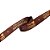 Fita de Cetim 15mmx10m 100% Artesanal Marrom com Ouro ECF003H 314 Progresso - Imagem 1