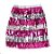 Fantasia Carnaval - Saia Havaiana - Prata & Pink - 01 UN - Cromus - - Imagem 1