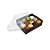 Caixa p 12 Doces Marrom - 13,7 cm - 10 unidades - Plac - Rizzo - Imagem 1