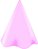 Chapéu Cone Live Colors - Lilas Candy - 13 cm x 18 cm - 8 unidades - Rizzo - Imagem 1