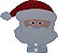 Display Decorativo de Natal - Papai Noel Rosto - 25 Centímetros - 1 unidade - Top Line - Rizzo - Imagem 1