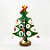 Enfeite de Madeira Árvore de Natal - 20cm  - 1 unidade - Artlille - Rizzo - Imagem 1