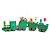 Mini Trem Natalino - Modelo D - 1 unidade - Rizzo - Imagem 1