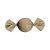 Papel Trufa Kraft 14,5x15,5cm - Natural - 50 unidades - Cromus - Imagem 1