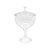 Taça Americana Flor-de-Lis Com Tampa - 1,150 ml  - 1 unidade - Rizzo - Imagem 1
