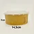 Pote de Papel Kraft - 5 Unidades - Ref KB04 - Kraft Bowls - Rizzo - Imagem 3