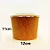 Pote de Papel Kraft - 5 Unidades - Ref KB03 - Kraft Bowls - Rizzo - Imagem 3