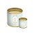Lata para Panetone Hot Stamping Bibelô Feliz Natal - Verde - 01 Unidade - Cromus - Rizzo - Imagem 1