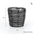 Cachepot Ninho Redondo Alto Fibras Naturais 01 Unidade Floral Atlanta Rizzo - Imagem 4