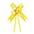 Laço Fácil - Coelho Fantasia Amarelo - 23mm  - 10 unidades - Cromus - Rizzo - Imagem 1