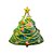 Balão de Festa Metalizado 3D  19" 48cm - Arvore de Natal - 1 unidade - Balões São Roque - Rizzo - Imagem 1