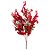 Galho Decorativo de Natal - Frutas Vermelho e Verde - 45cm - 1 unidade - Cromus - Rizzo - Imagem 1