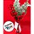 Galho Curto de Natal - Pompom Vermelho - 30cm - 1 unidade - Cromus  - Rizzo - Imagem 2