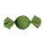 Papel Trufa Kraft 14,5x15,5cm - Verde - 50 unidades - Cromus - Imagem 1