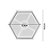 Molde de Silicone - Copo Hexagonal - 12x10,5cm - 1 unidade - Rizzo - Imagem 2