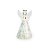 Enfeite de Natal - Anjo Vidro com LED - 17cm - 1 unidade - Cromus - Rizzo - Imagem 1