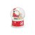 Enfeite de Natal - Globo de Neve Papai Noel e Urso - 9cm - 1 unidade - Cromus - Rizzo - Imagem 1