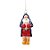 Enfeite de Natal para pendurar - Papai Noel Lutador - 14cm - 1 unidade - Cromus - Rizzo - Imagem 1